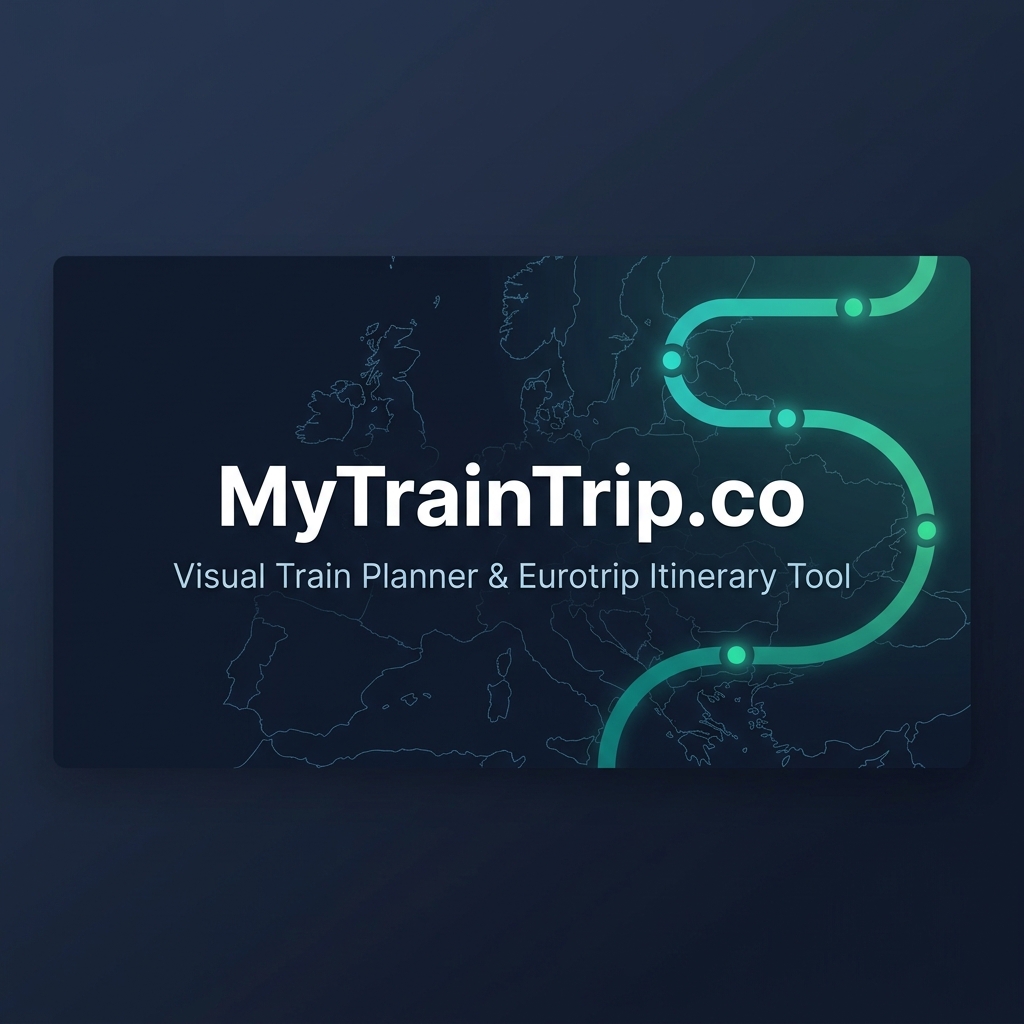 MyTrainTrip.co - Visual Train Planner & Eurotrip Itinerary Tool